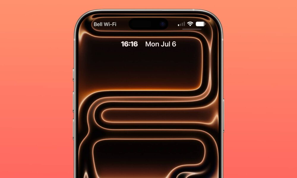 iOS 27 Lock Screen Small Time Clock