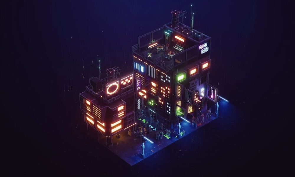 Midnight Moments is a cyberpunk diorama builder for the neon sign and drizzly rain lovers