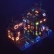 Midnight Moments is a cyberpunk diorama builder for the neon sign and drizzly rain lovers