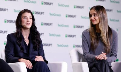 Phoebe Gates, Co-Founder, Phia, and Sophia Kianni, Co-Founder, Phia, speaks onstage during day two of TechCrunch Disrupt 2025