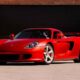 Manual Porsche Carrera GT in Ferrari Rosso Fuoco heads to auction in US