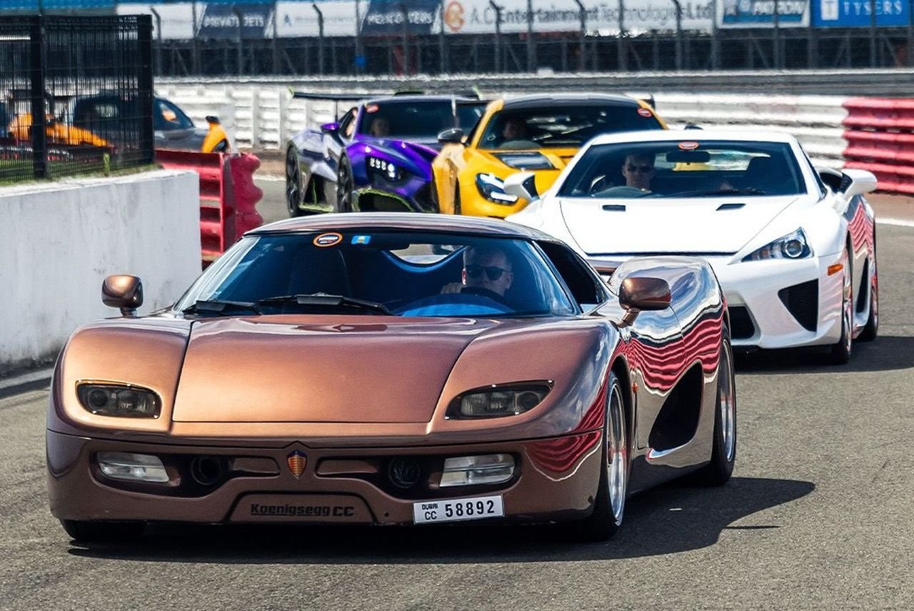 One-off Koenigsegg CC XP 001 Prototype makes a rare public appearance