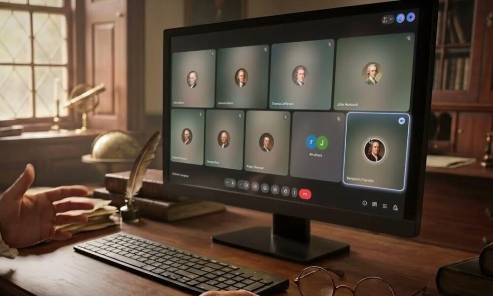 Infuriating Google commercial imagines the founding fathers embracing AI