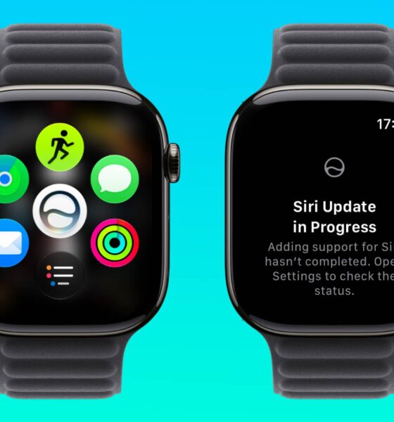Apple Watch showing new Siri app in watchOS 27