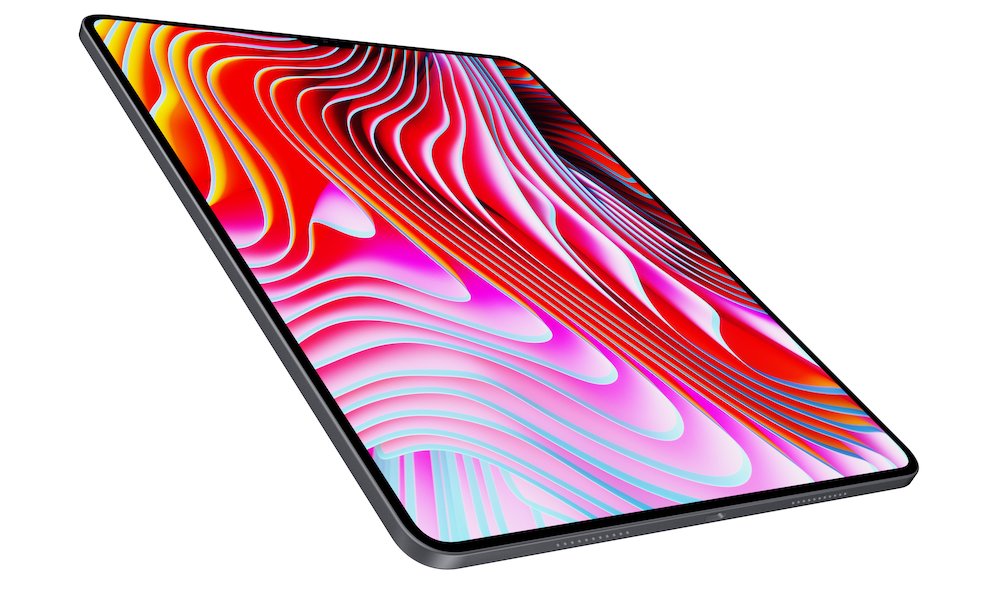 iPad Concept Render with Mini LED