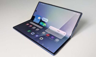 Galaxy Z Fold 7 uppfälld