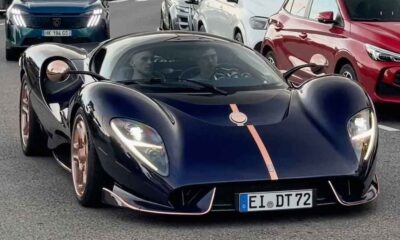 Very alluring De Tomaso P72 spotted wandering on the streets of Monaco