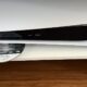 Inserting disc into PlayStation 5