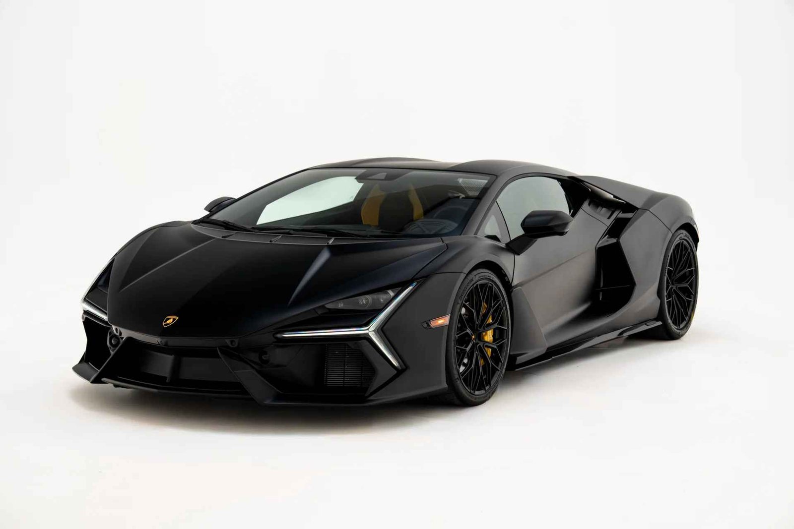 Revuelto looks sinister in this stealth black shade; up for sale in US