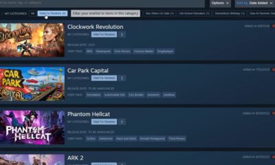 Steam wishlists are getting categories, making it even easier to organise all those games you'll definitely buy next sale