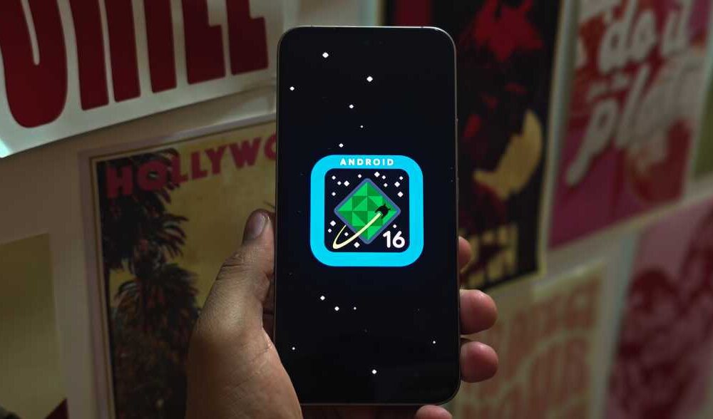 Android 16 logo