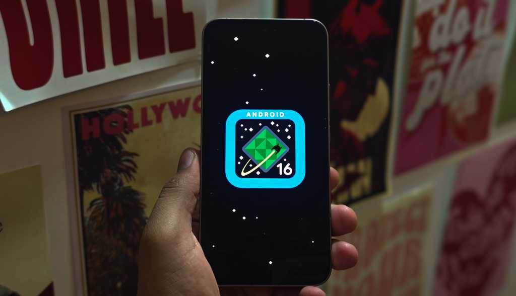 Android 16 logo