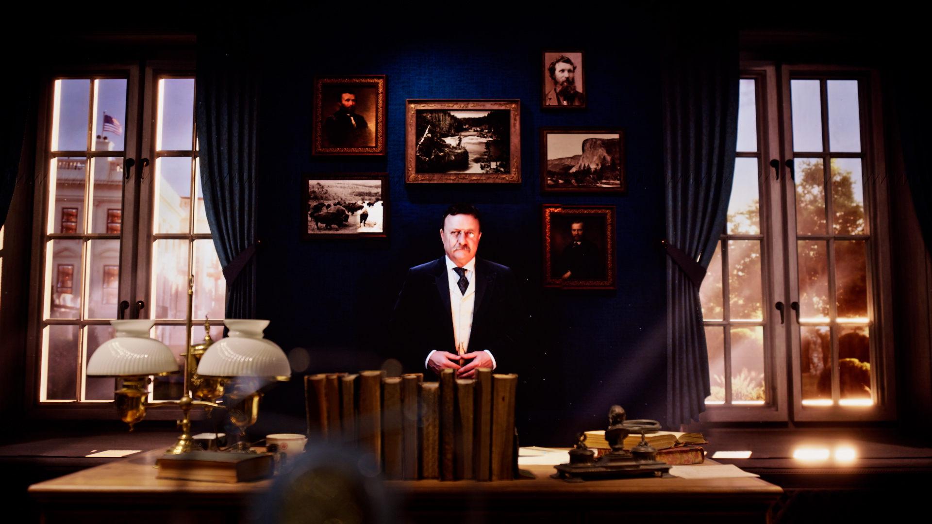 Famed historian is moved by Microsoft's AI-powered Theodore Roosevelt at new library – GeekWire