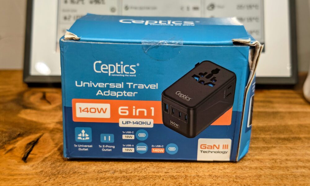 Ceptics 140W Universal Travel Adapter Review