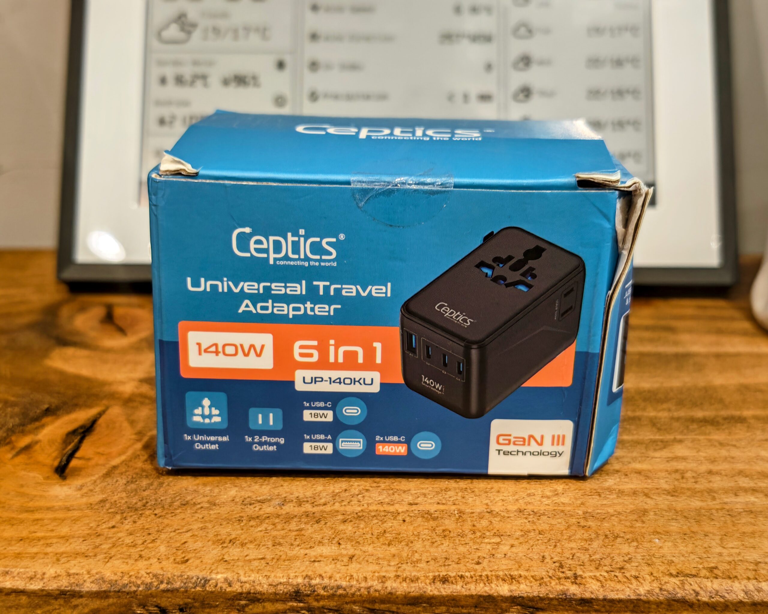 Ceptics 140W Universal Travel Adapter Review