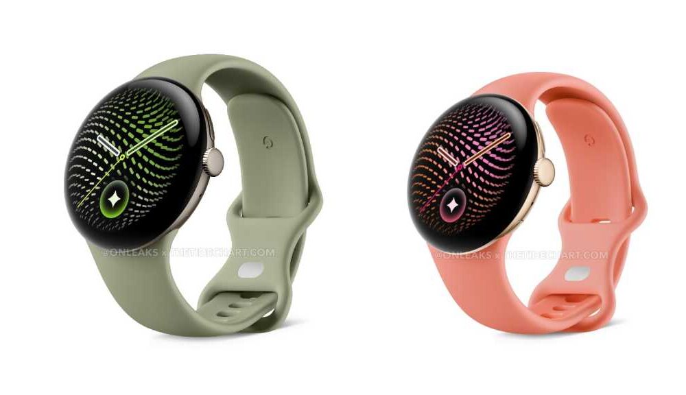 googel pixel watch 5 pyrite warm gold