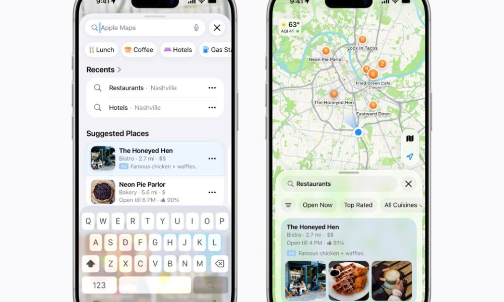 Apple Maps has ads now