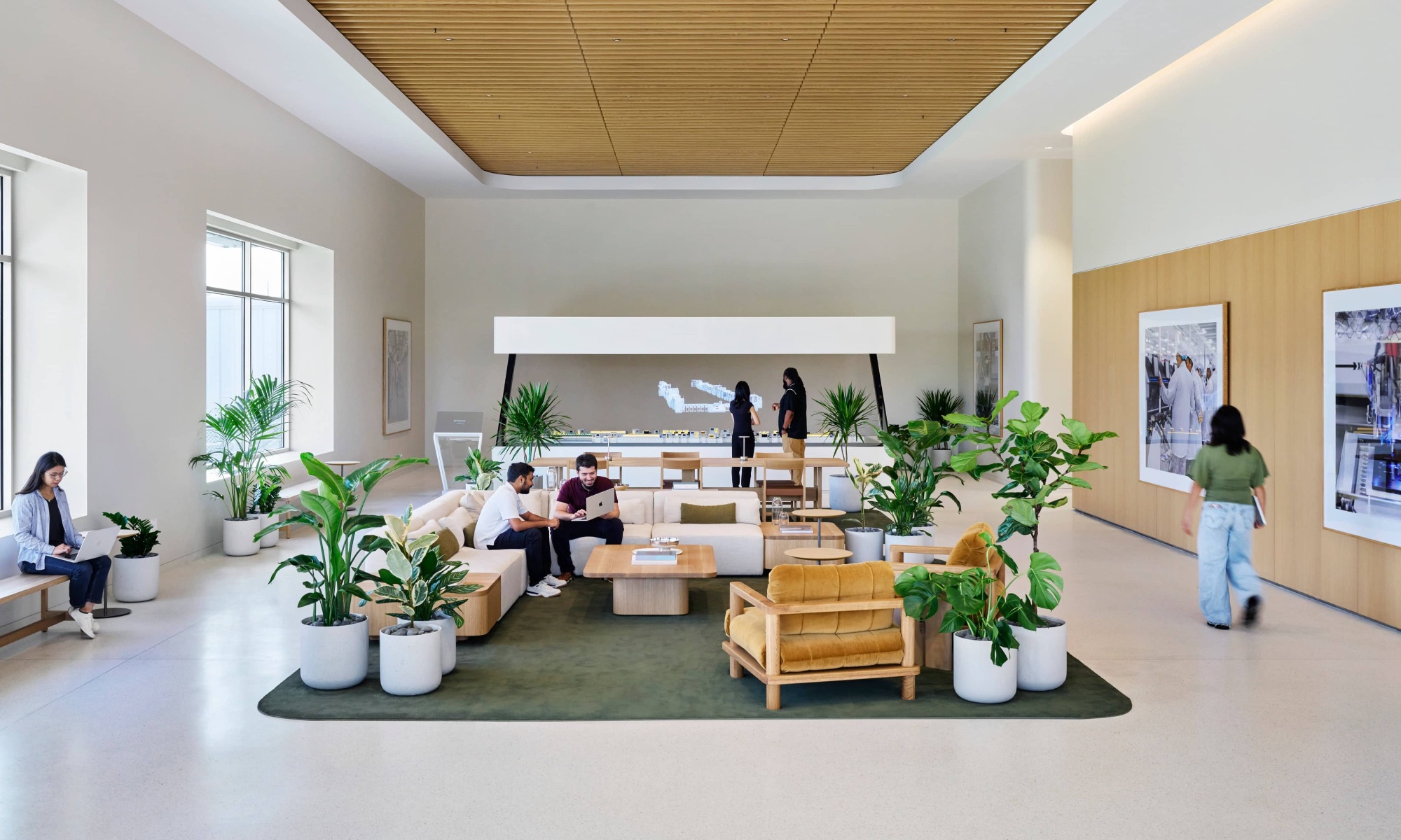 Apple Advanced Manufacturing Center Houston lobby