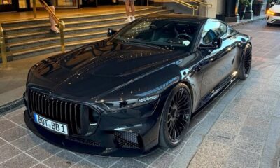 Brabus Bodo becomes centre of attention outside ultra-luxurious hotel in US