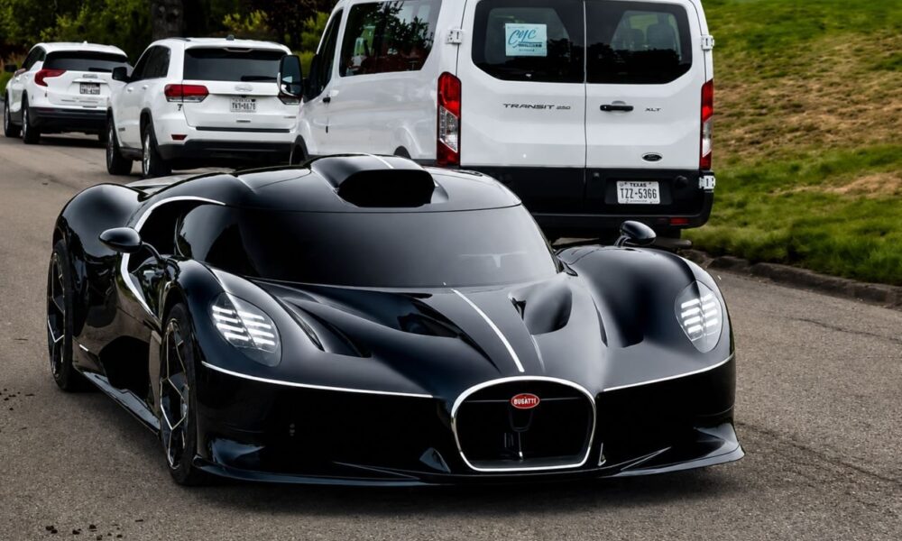 Bugatti Destrier makes jaws drop as it leaves Pebble Beach