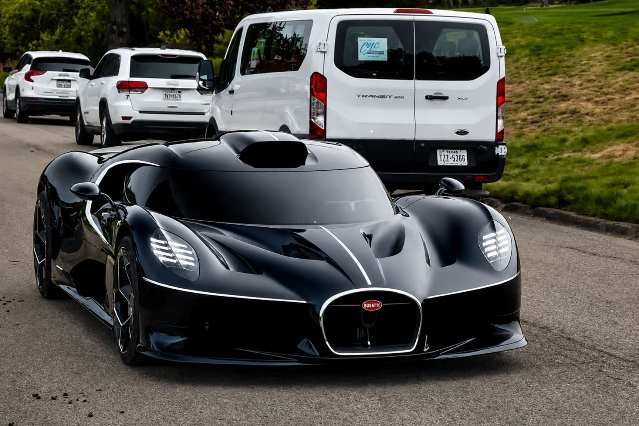 Bugatti Destrier makes jaws drop as it leaves Pebble Beach