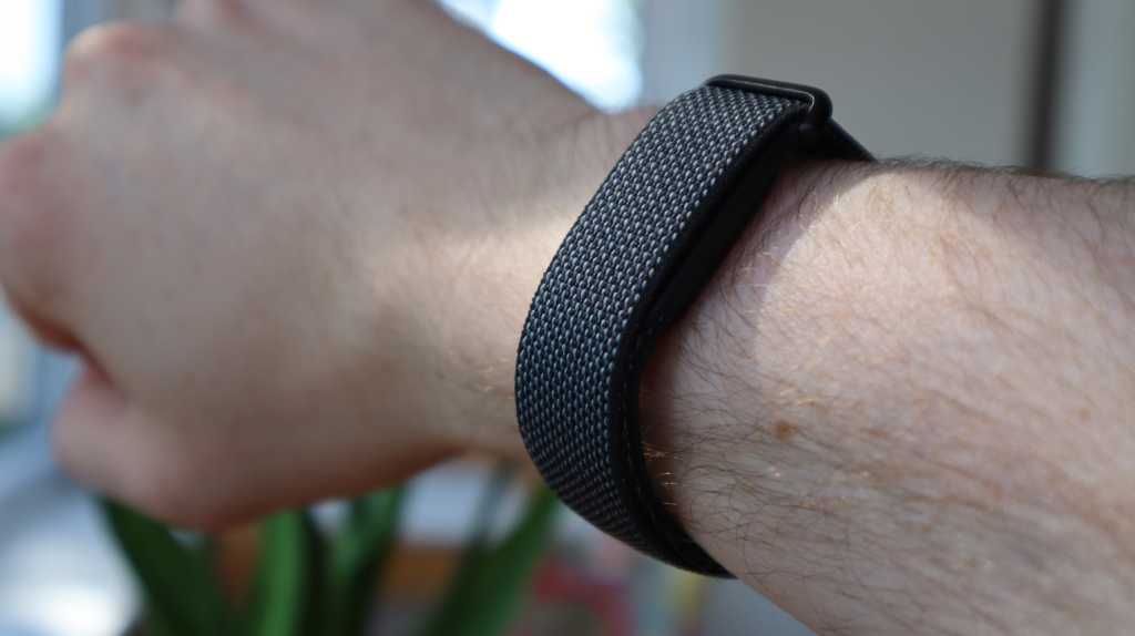Fitbit Air on the wrist