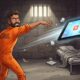 Prisoner Throws iPhone