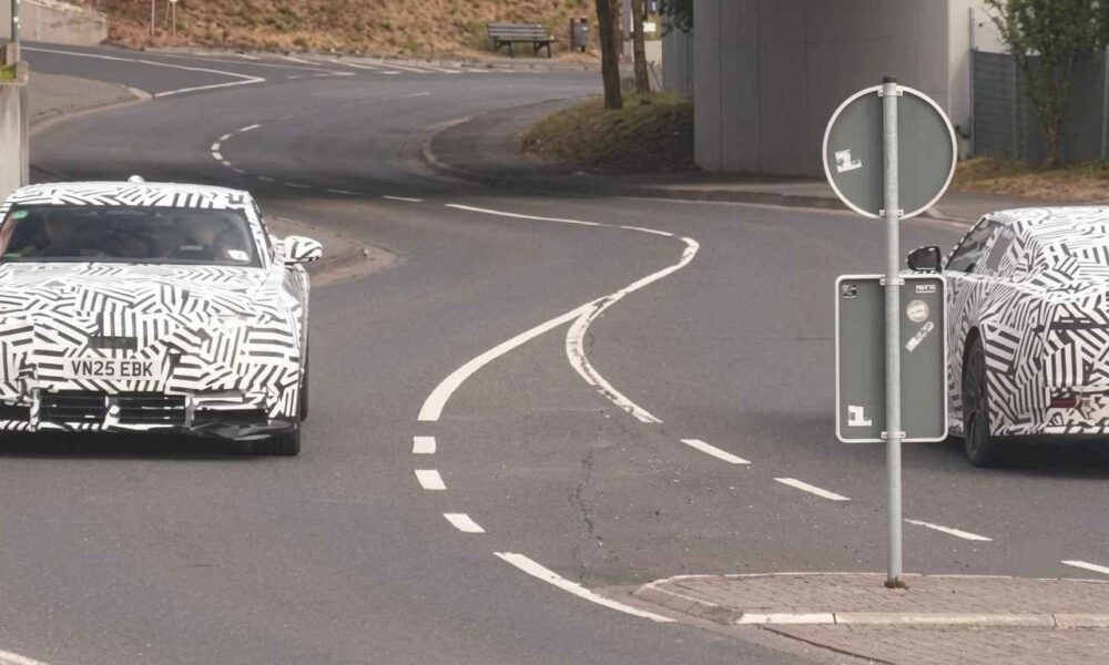 Not one but two Jaguar Type 01 prototypes spotted testing together