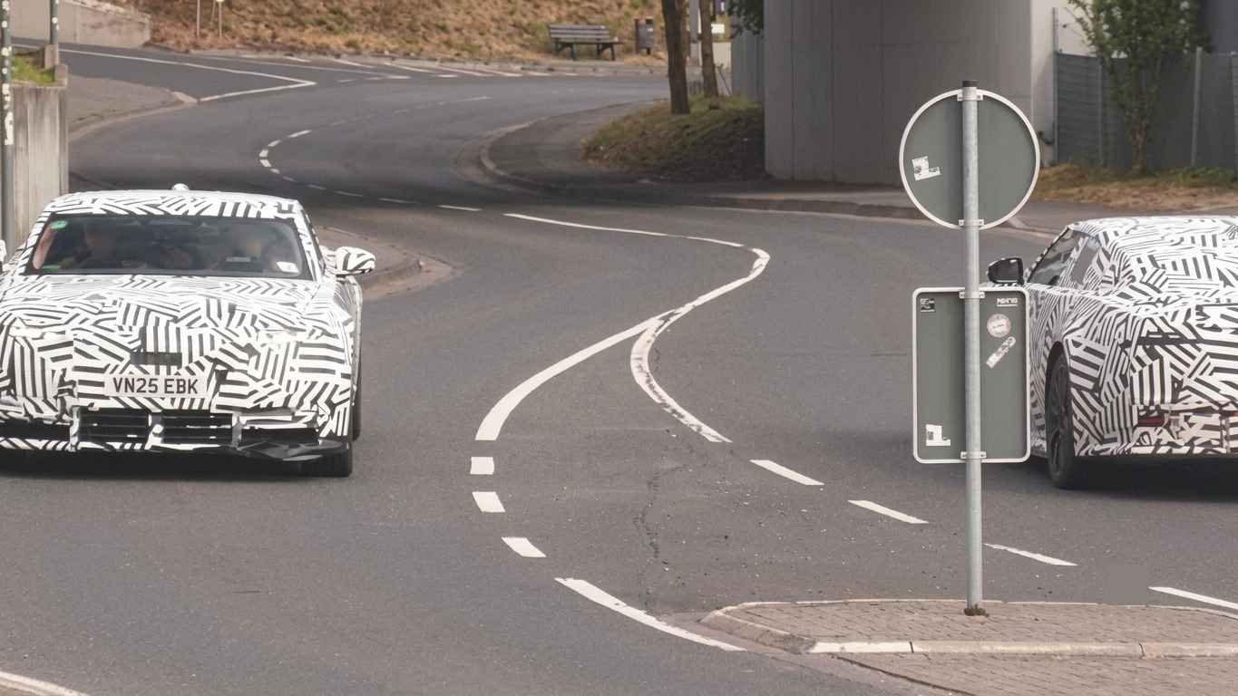 Not one but two Jaguar Type 01 prototypes spotted testing together
