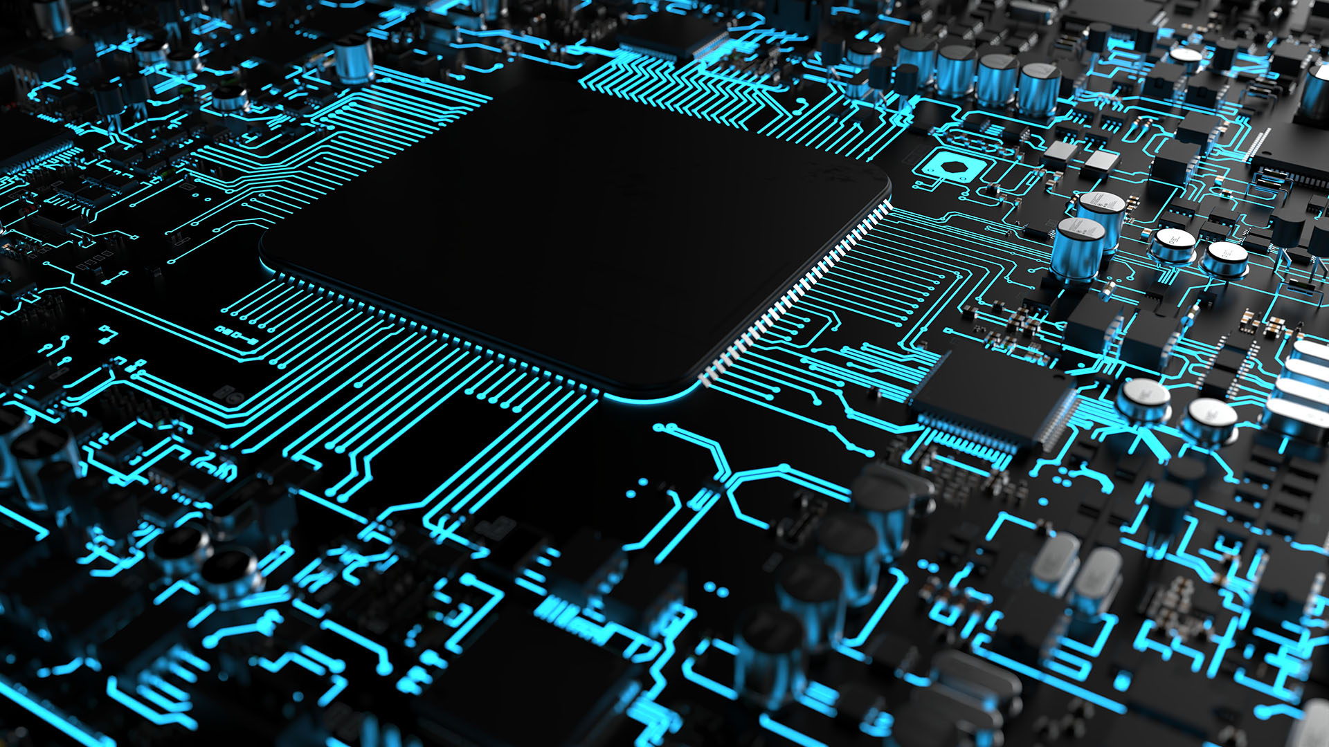 From Europe’s first HPC processor to application readiness, EUPEX is bringing together the technologies that will power future supercomputers a fragment of computer hardware components. powerful cpu on a chip 3d render