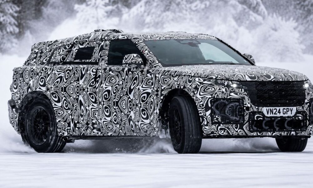 Range Rover GT teaser video shows the electric SUV drifting in snow