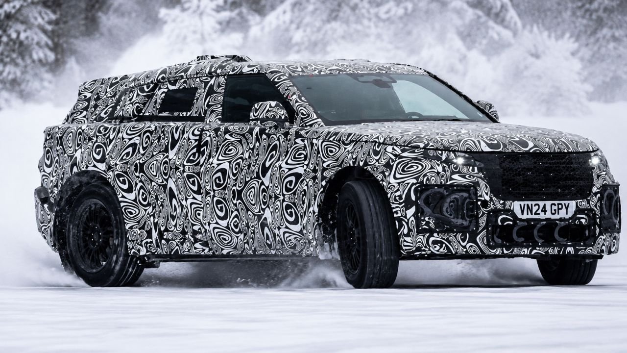 Range Rover GT teaser video shows the electric SUV drifting in snow
