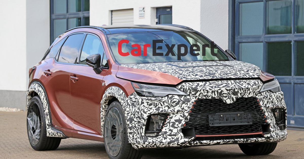 Racy Lexus RX prototype spied, may be brand’s next Morizo RR model