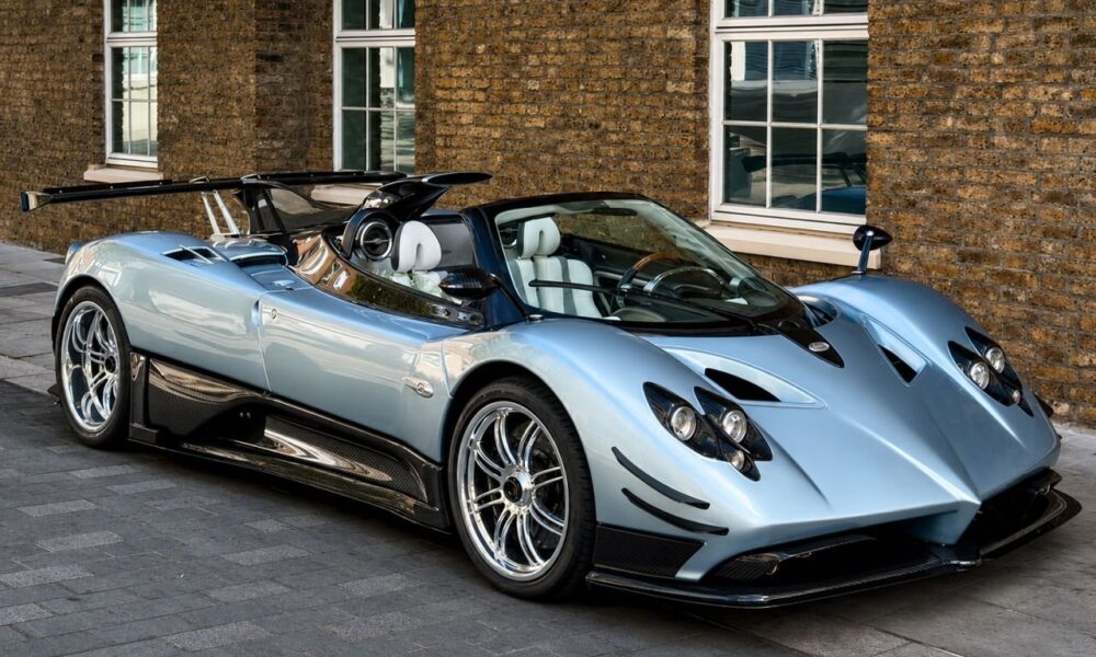 Unique Pagani Zonda Cervino spotted on the streets of London