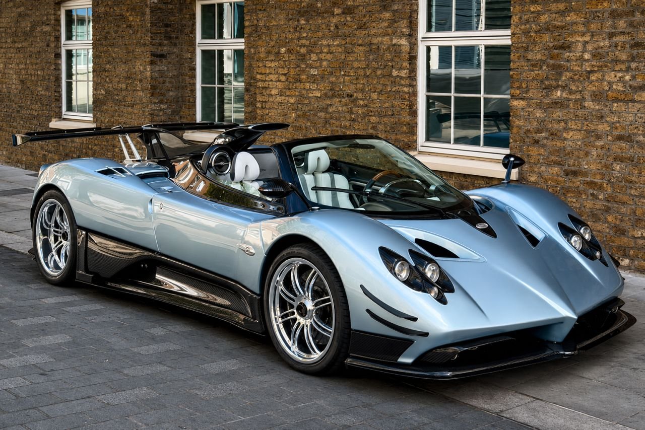 Unique Pagani Zonda Cervino spotted on the streets of London