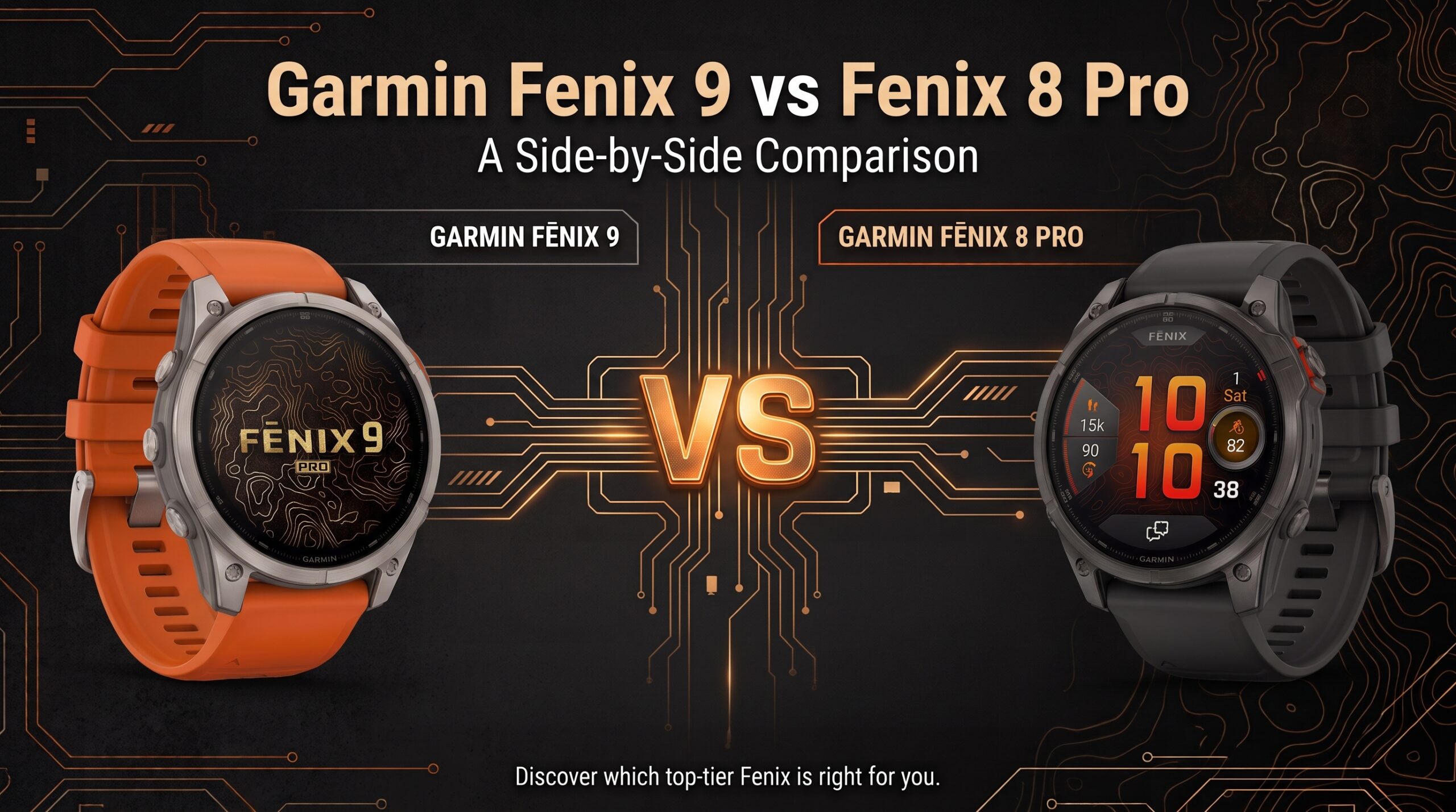 Garmin Fenix 9 Pro vs Fenix 8 Pro vs Fenix 8 Pro MicroLED: Specification Comparison