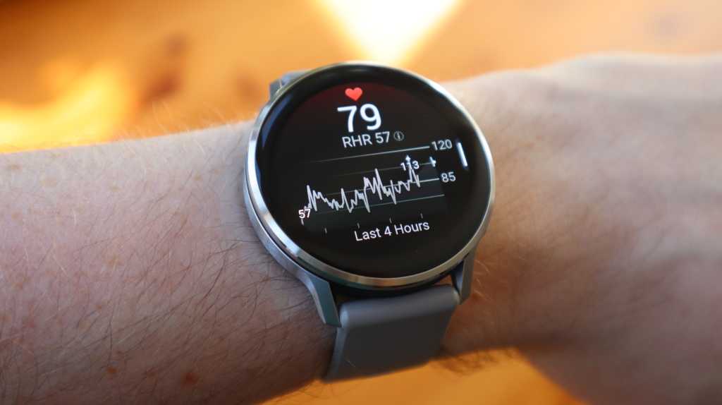 Heart rate tracking on the Garmin Venu 4
