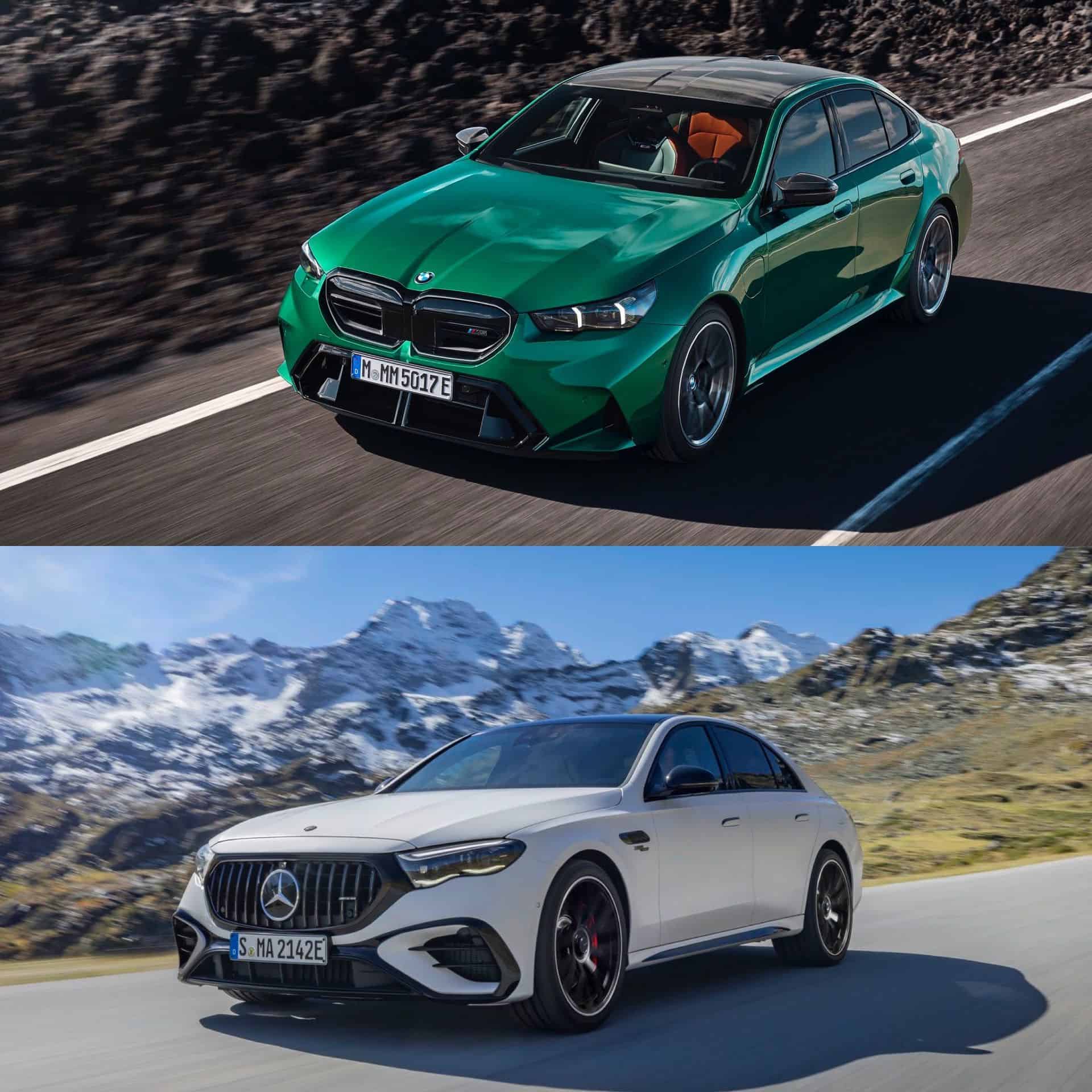 BMW M5 vs Mercedes-AMG E53