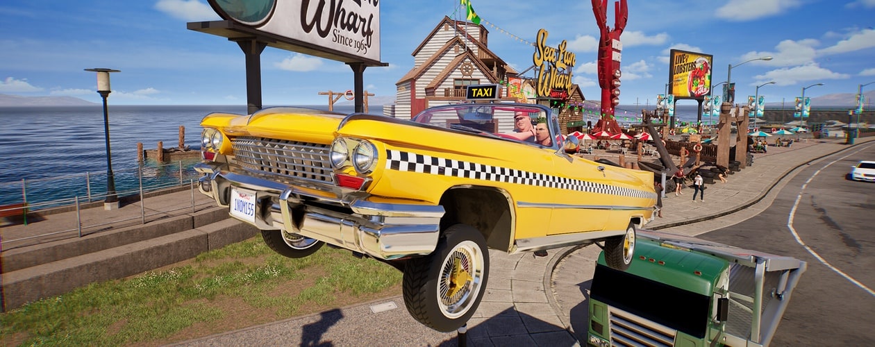 Crazy Taxi World Tour header