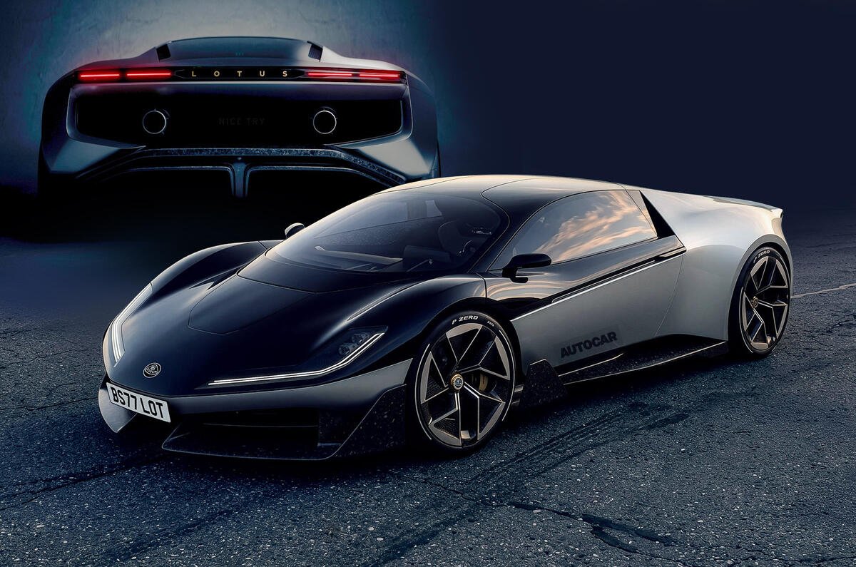 New Lotus Esprit will offer a V6 alongside a 1000 hp hybrid V8
