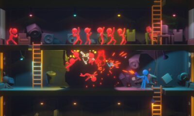 Boardroom beat-em-up Stick It to the Stickman punches its way out of early access next month, complete with neurolinkage and an "absolutely absurd finale"