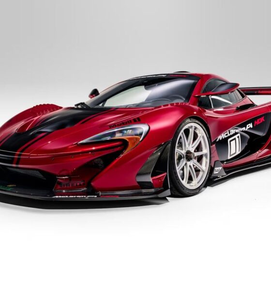 One of just 9 road-legal McLaren P1 HDKs is up for grabs
