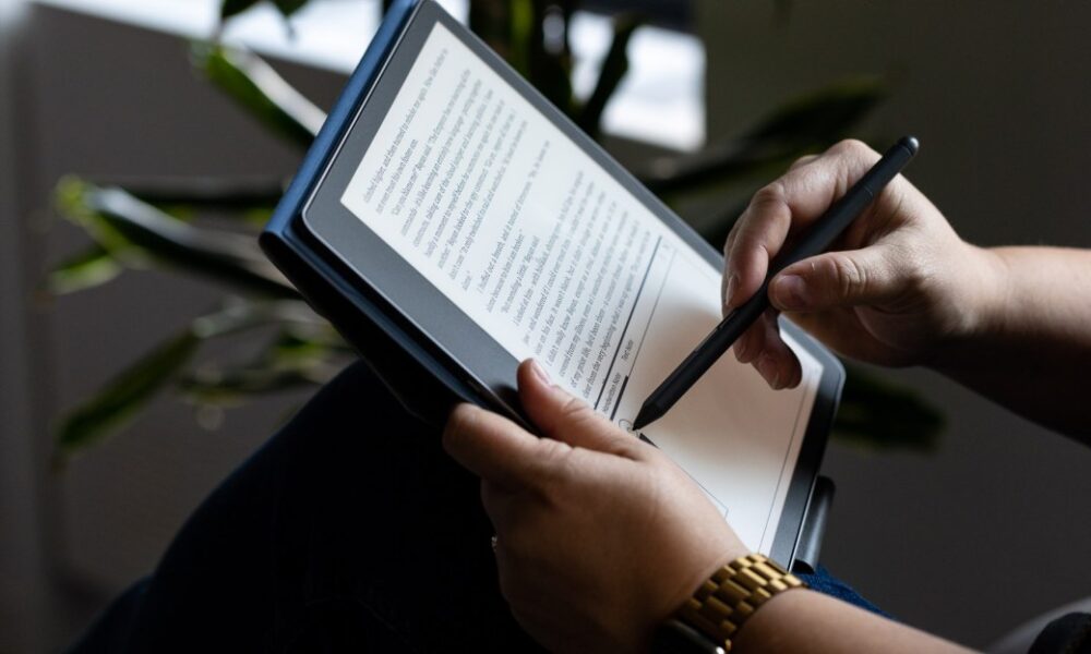 The Kindle Scribe is an e-reader and notebook that’s $150 refurbished