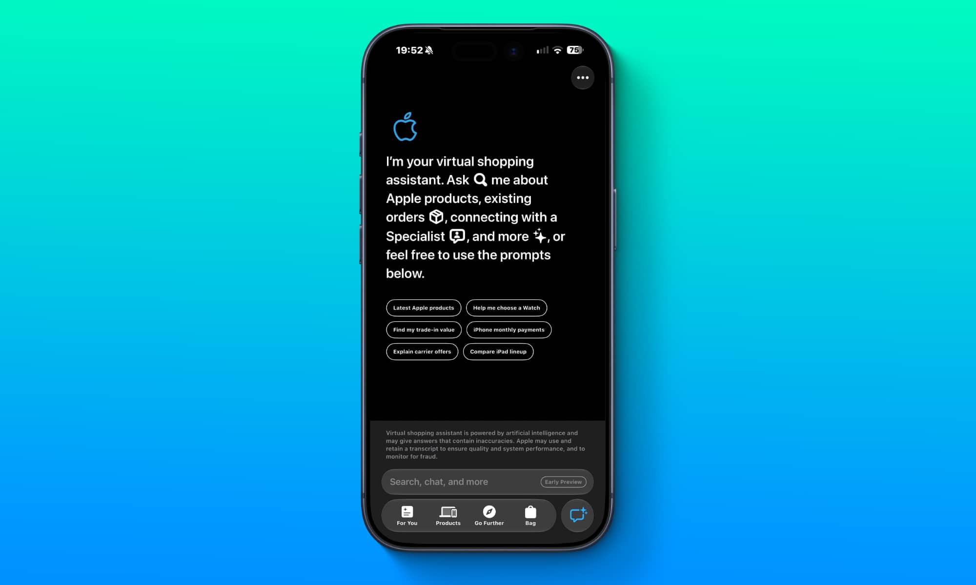 Apple Store Virtual Shopping Assistant Preview