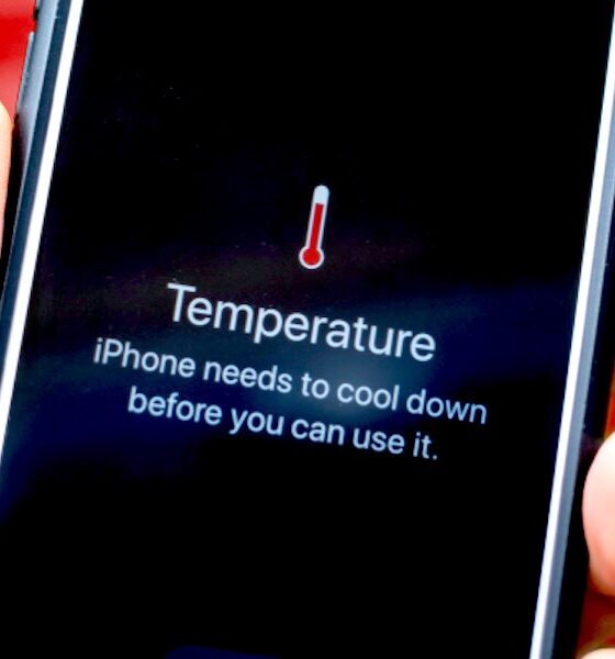iPhone Temperature Warning Heat