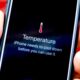 iPhone Temperature Warning Heat