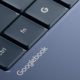 Googlebook laptop keyboard and logo