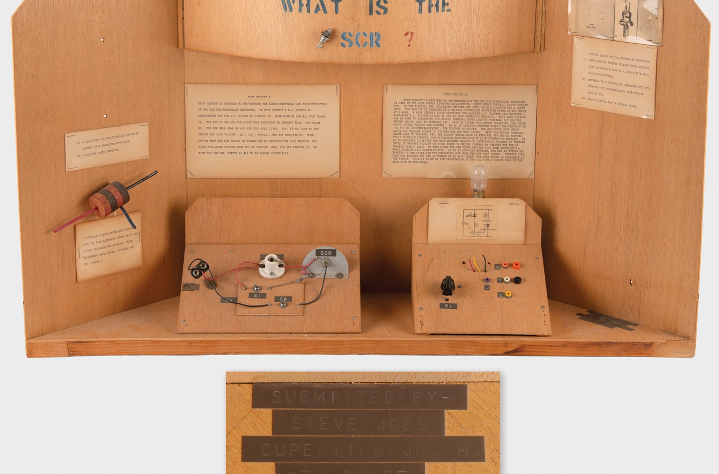 Steve Jobs' 8th-Grade Science Project Sells for $34,375