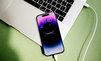 iPhone charging MacBook