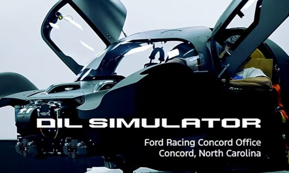 Ford Le Mans hypercar sounds amazing during simulated lap testing